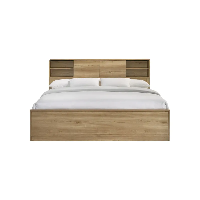 Vega King Bookcase Bed