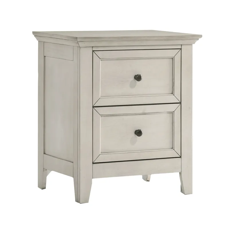 San Mateo Youth Nightstand Rustic White