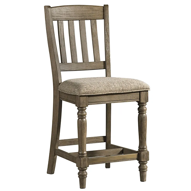 Balboa Park Slat Stool