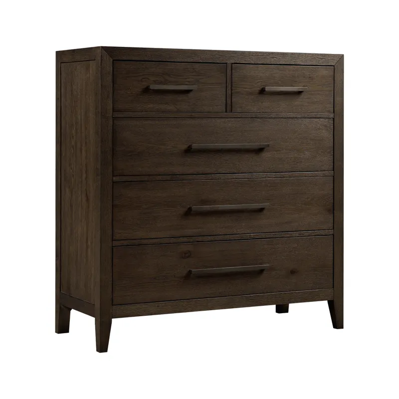 Norwich Chest Dark Rustic Oak