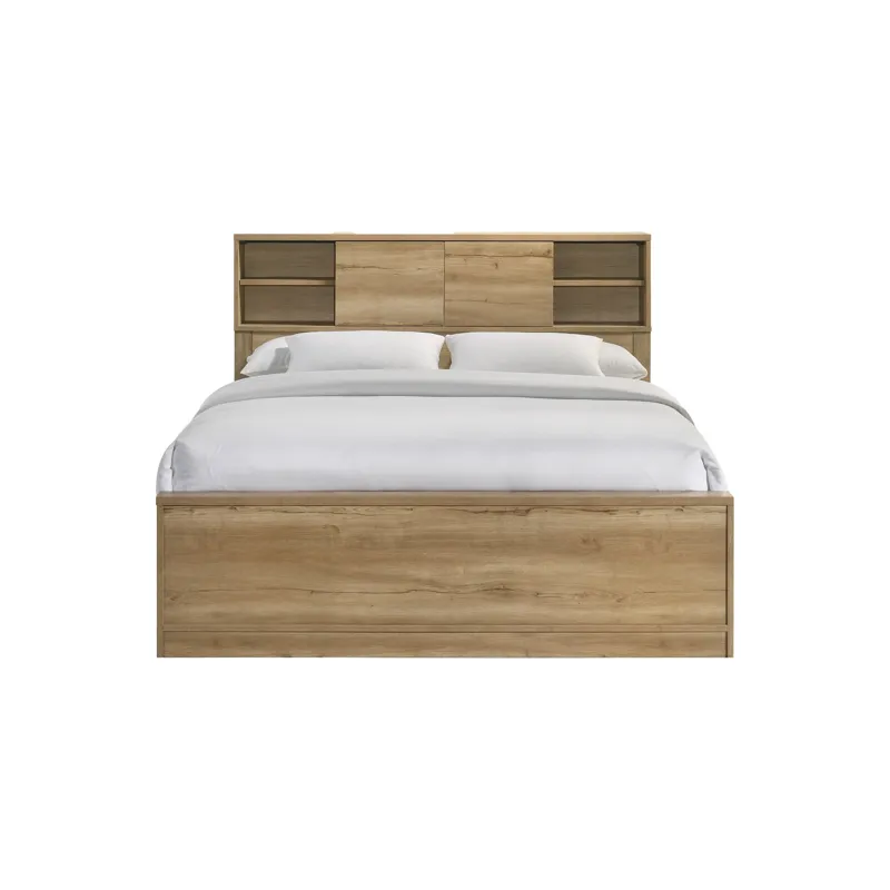 Vega Queen Bookcase Bed
