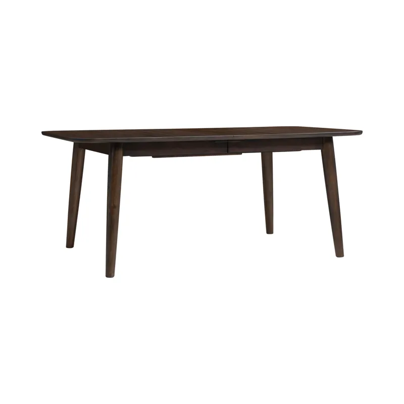 West End Spindle Leg Table Saddle Brown