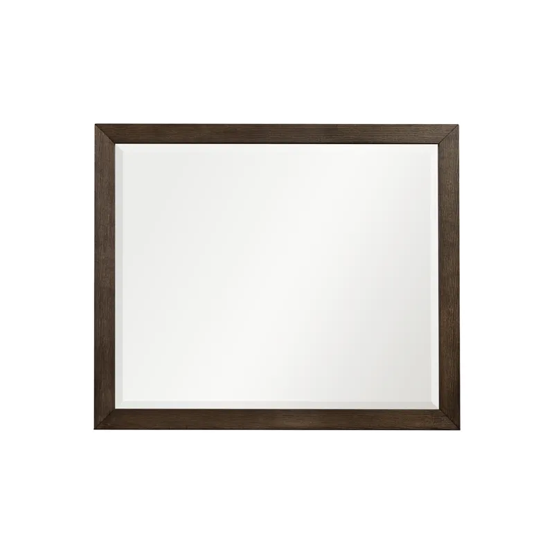 Norwich Mirror Dark Rustic Oak