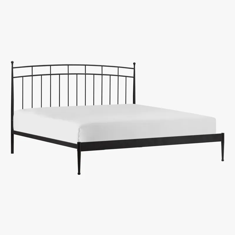 Metal Beds Traditional King Metal Bed