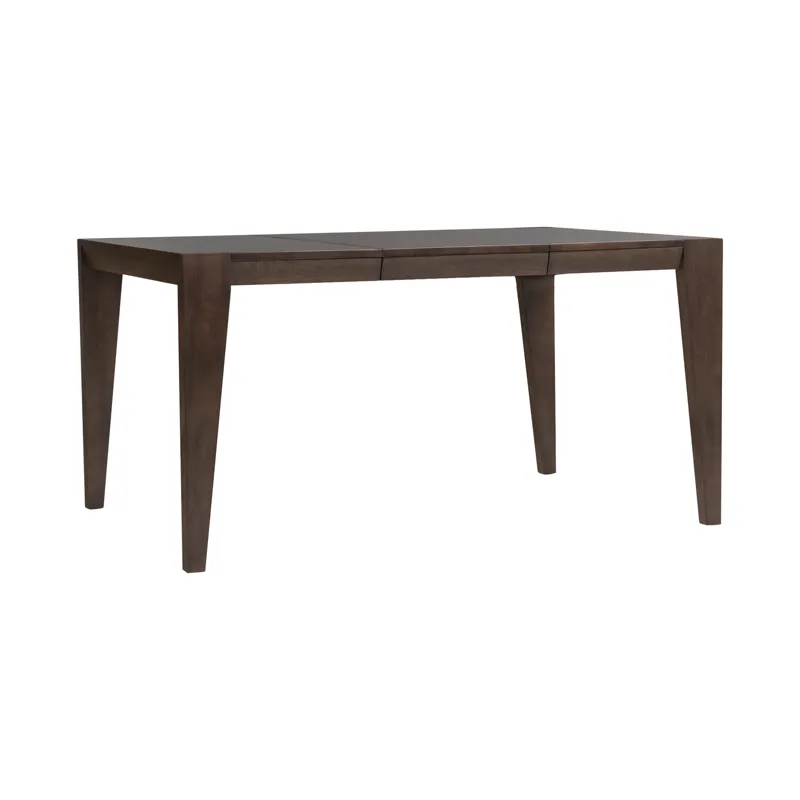 West End Leg Table w/Butterfly Leaf Saddle Brown