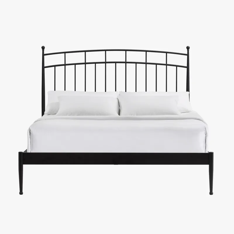 Metal Beds Traditional Queen Metal Bed