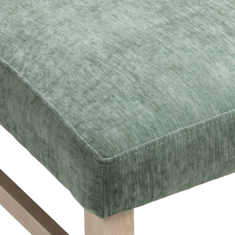 West End Ladder Chair Sage Green Natural