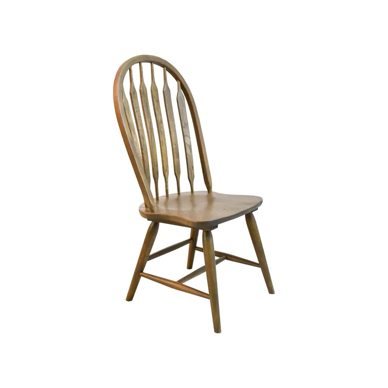 Colonial Oak Arrow Back Chair