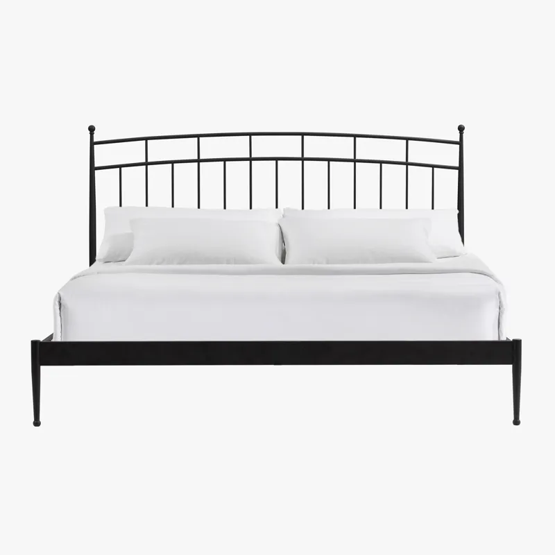 Metal Beds Traditional King Metal Bed