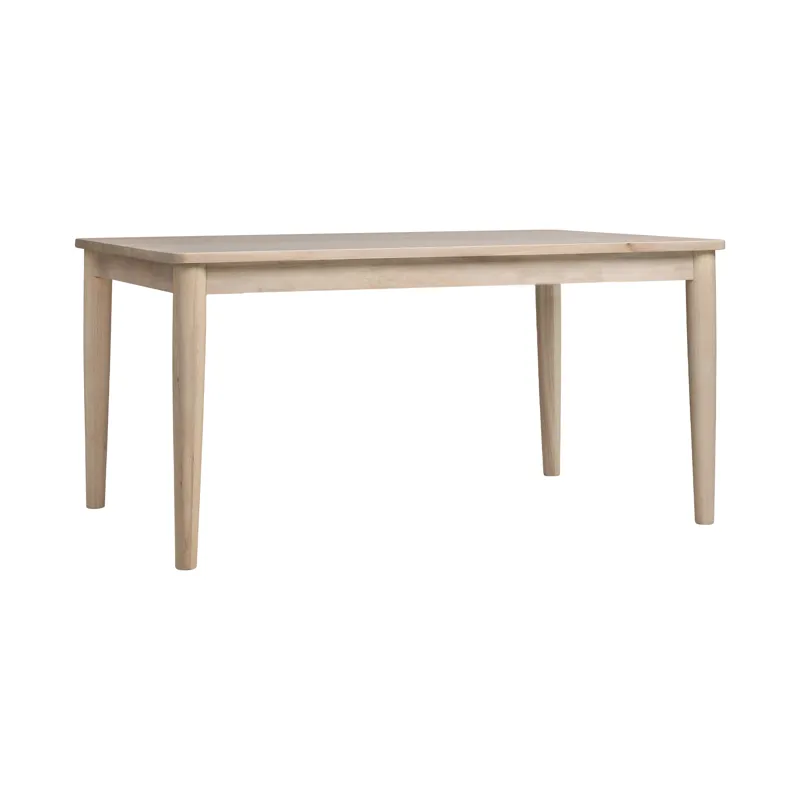West End Spindle Leg Table Natural