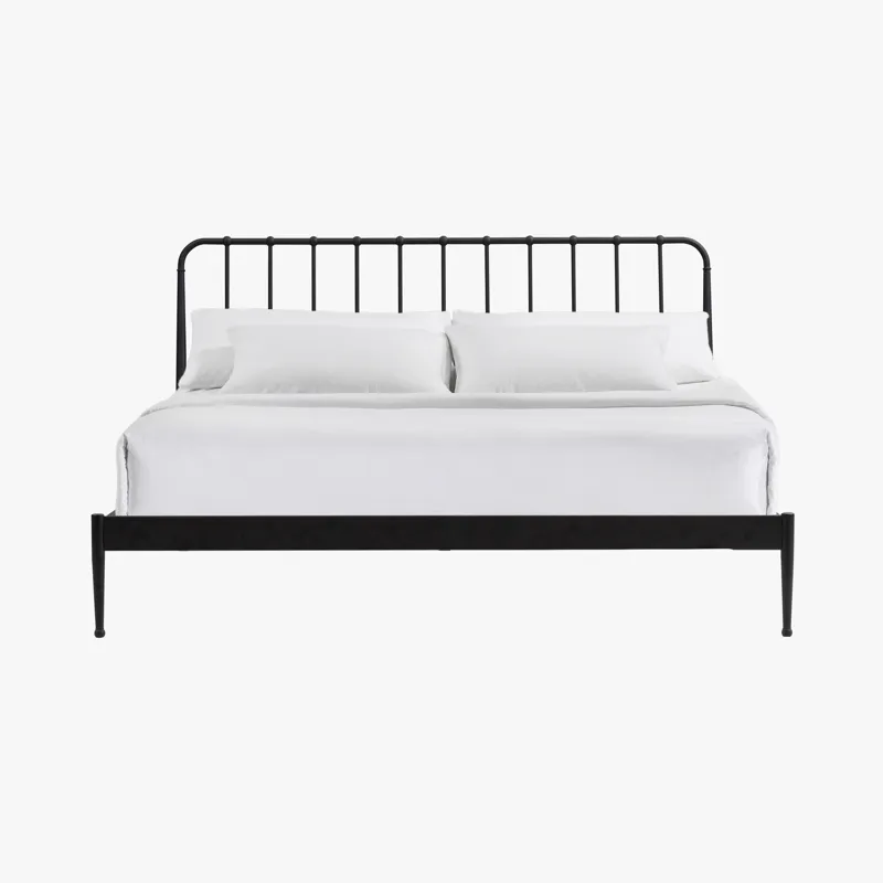 Metal Beds Farmhouse King Metal Bed