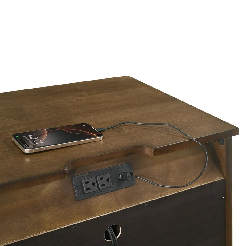 Andover Nightstand Walnut
