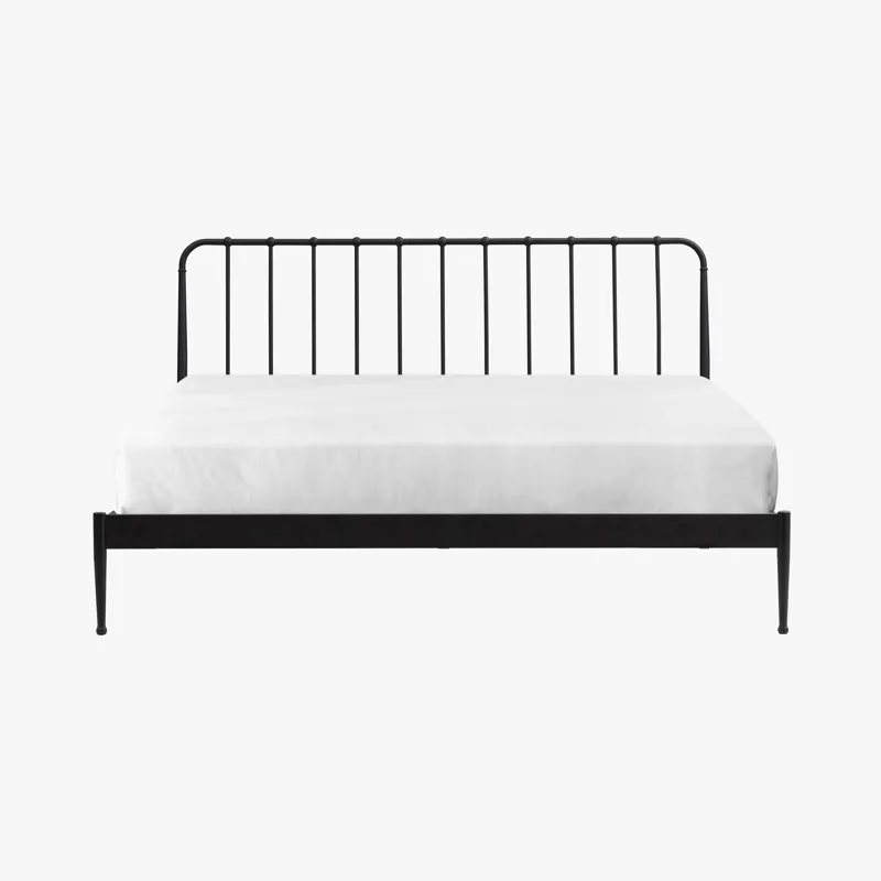 Metal Beds Farmhouse King Metal Bed