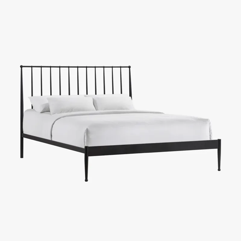 Metal Beds Transitional Queen Metal Bed