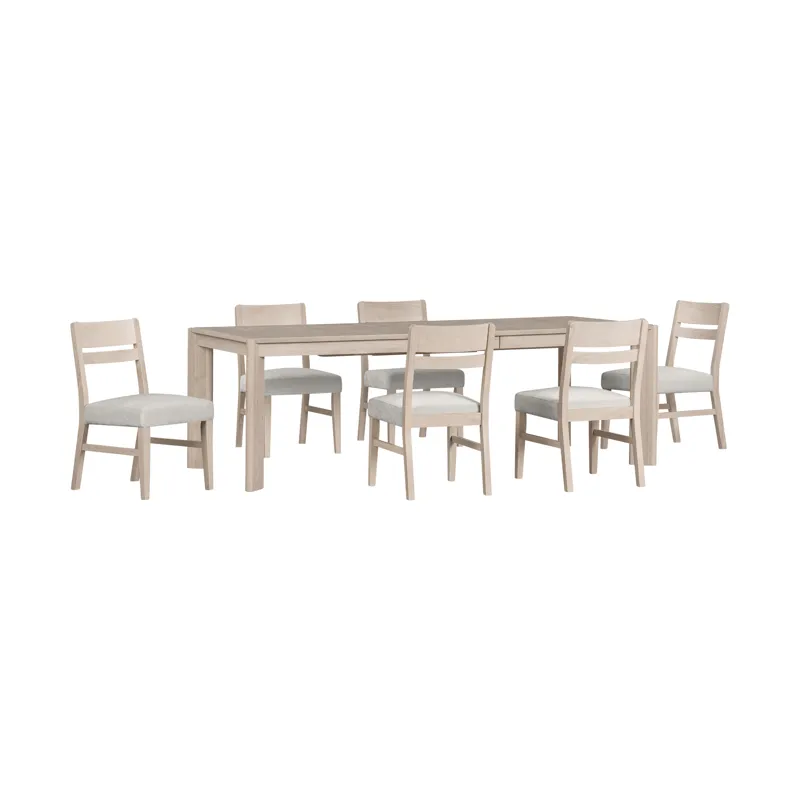 West End Fin Leg Butterfly Table Natural