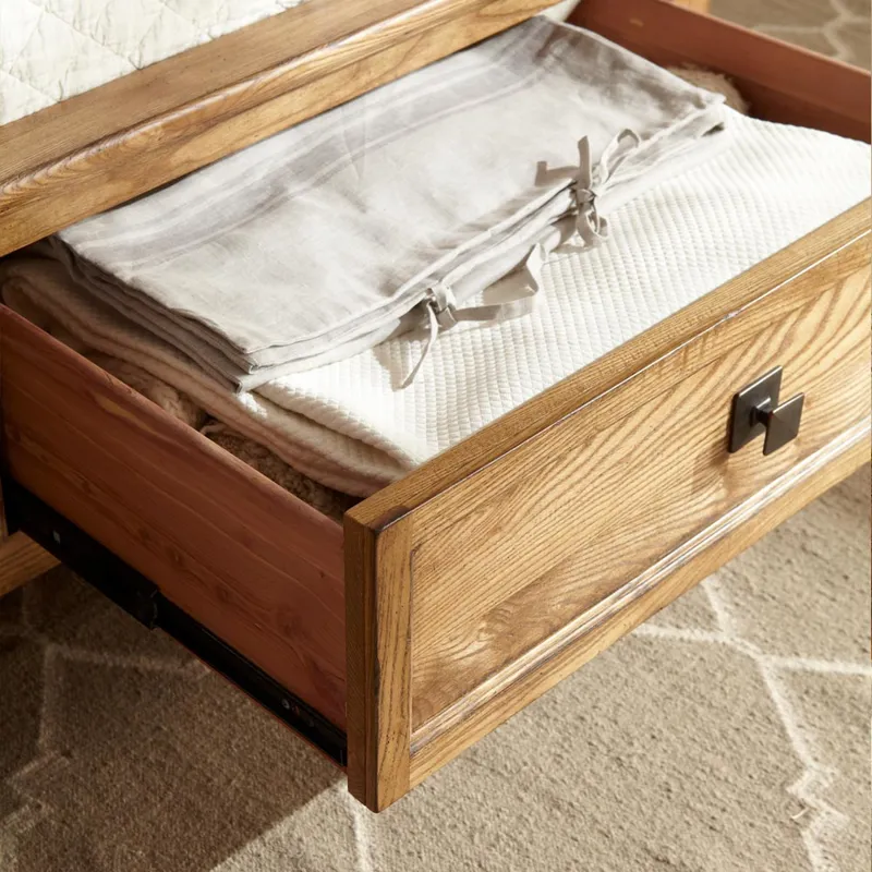 Alta Storage Bed Brushed Ash