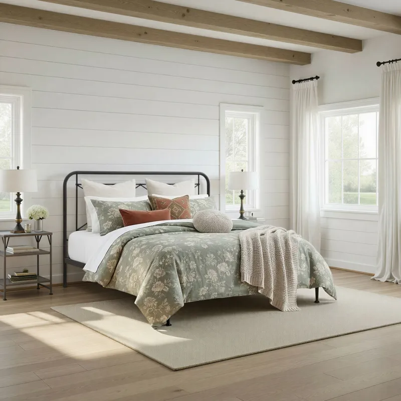 Metal Beds Vintage King Metal Bed