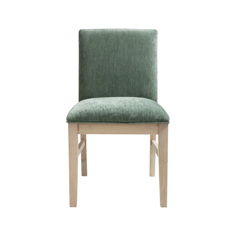 West End Parson Chair Sage Green Natural