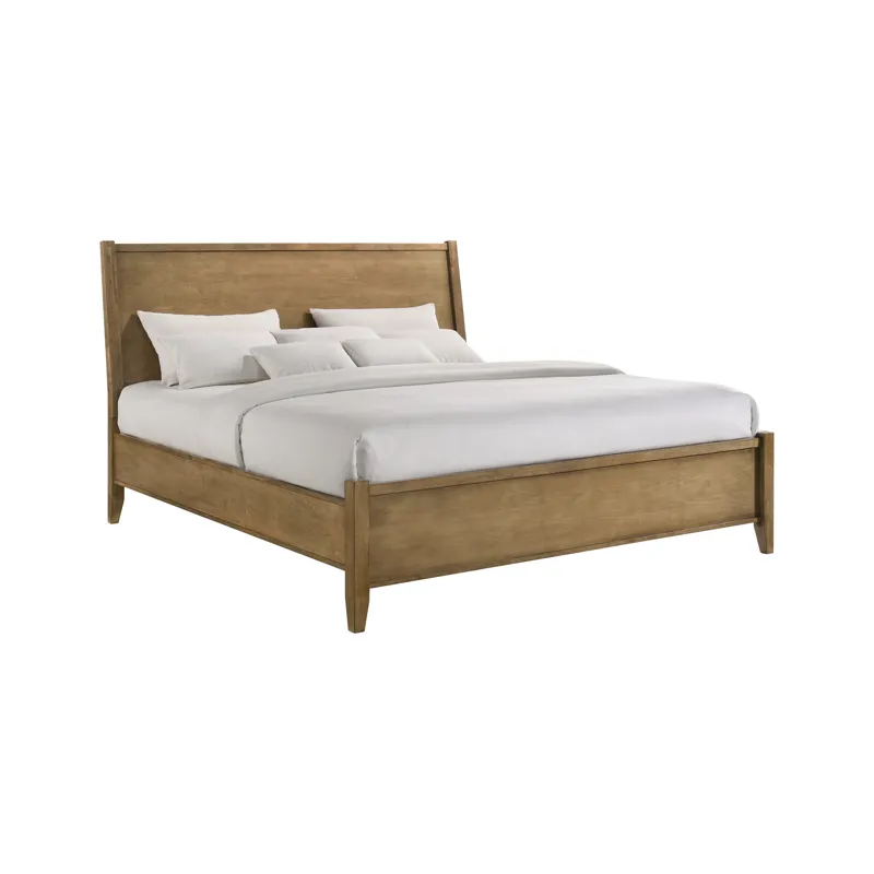 Andover King Panel Bed Maple