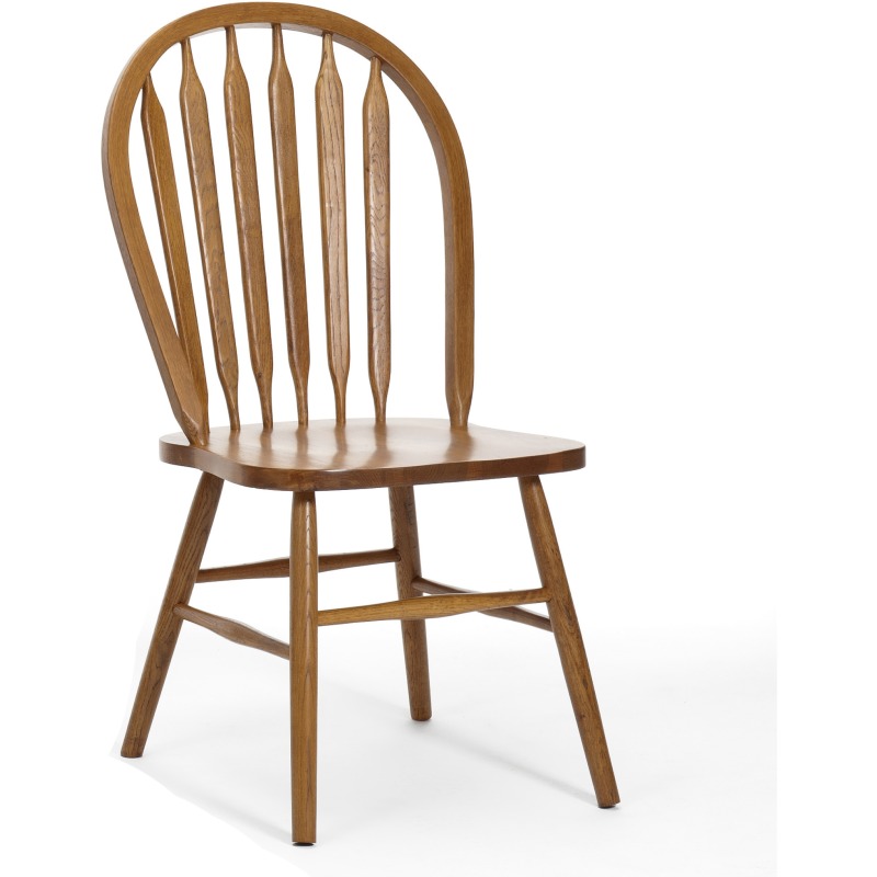 Classic Oak Arrow Back Side Chair CO-CH-253SH-CNT-SU by Intercon