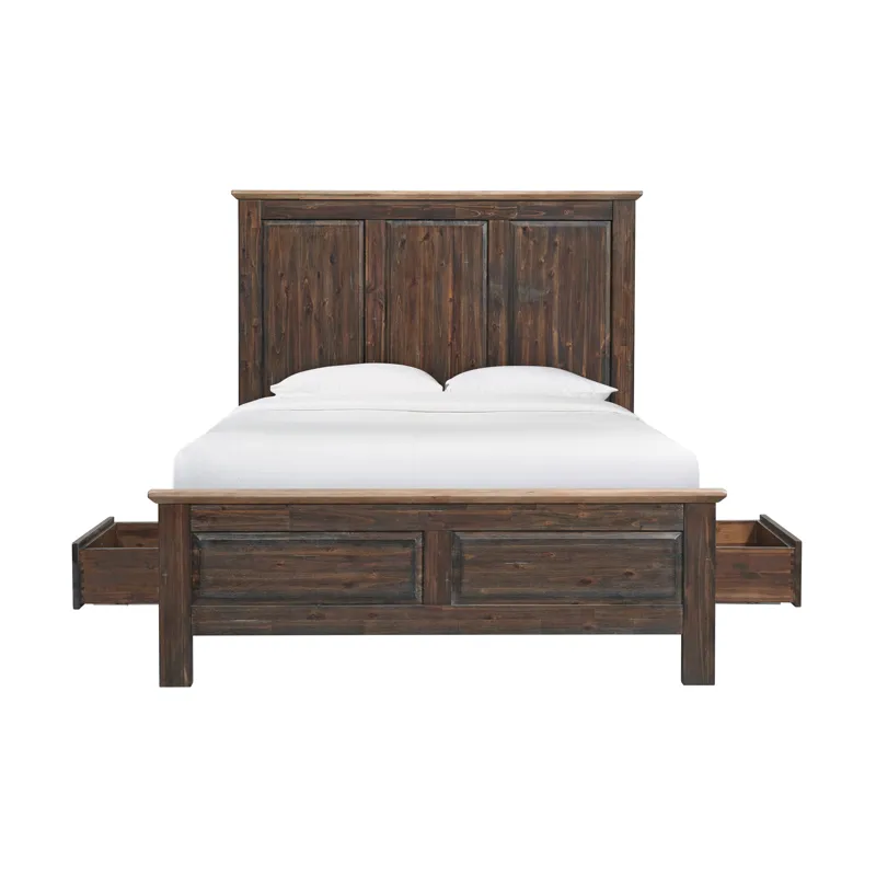 Transitions Queen Storage Bed