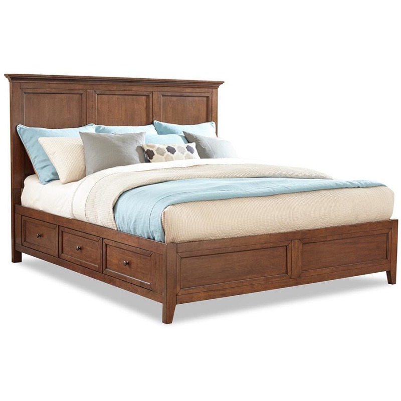 San Mateo Queen Storage Bed Tuscan SMBR8865QSTUSC by Intercon at