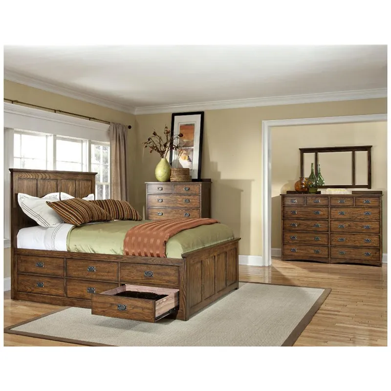 King Panel Bed, Footboard