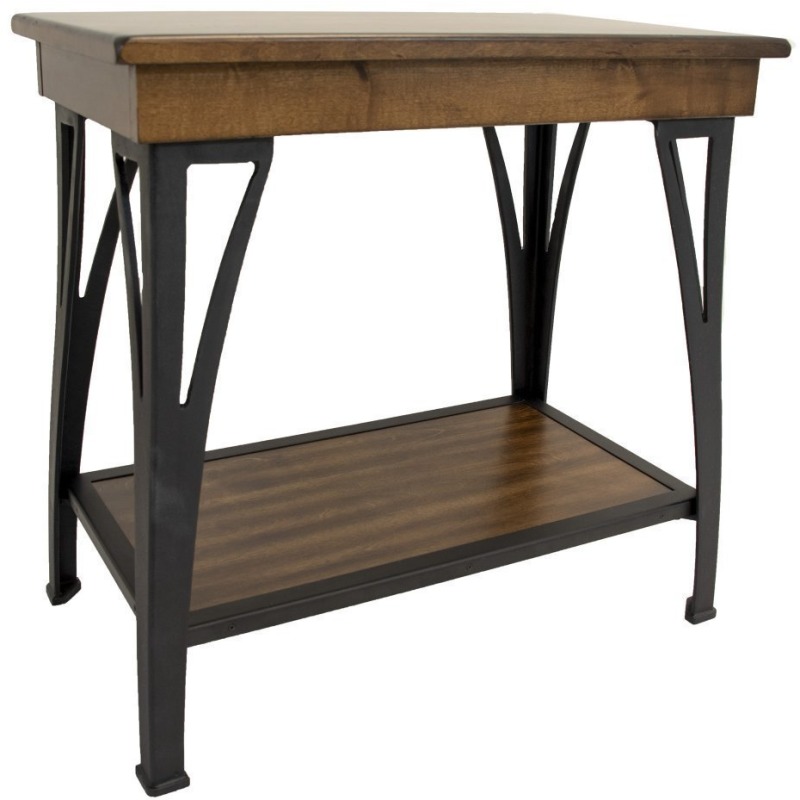 The District Chairside Table DTTA1526CCRC by Intercon at Old Brick