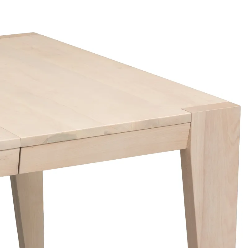 West End Leg Table w/Butterfly Leaf Natural
