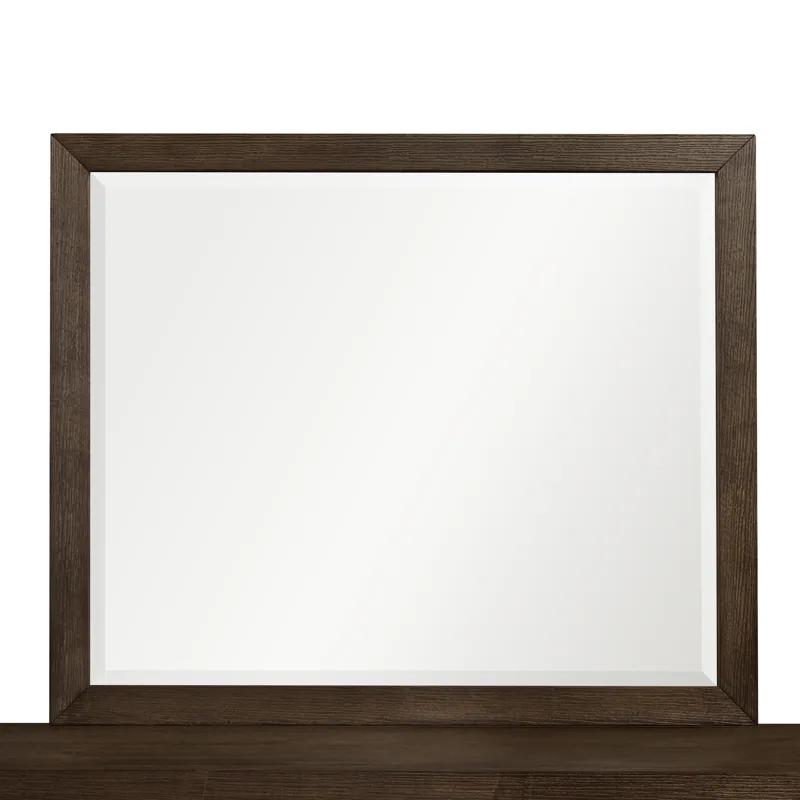 Norwich Mirror Dark Rustic Oak