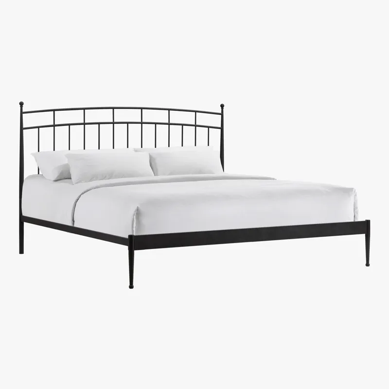 Metal Beds Traditional King Metal Bed