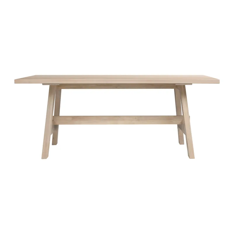 West End Lodge Trestle Table Natural
