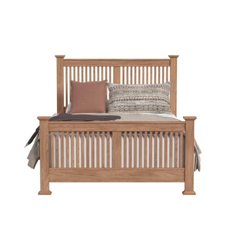 Oak Park Queen Slat Bed Taupe