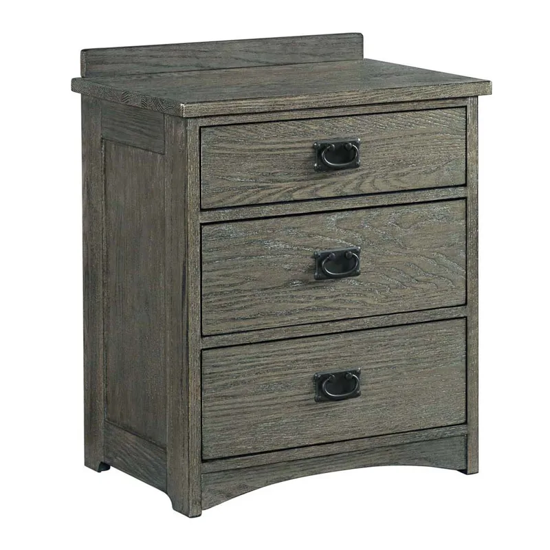 Oak Park Nightstand Pewter