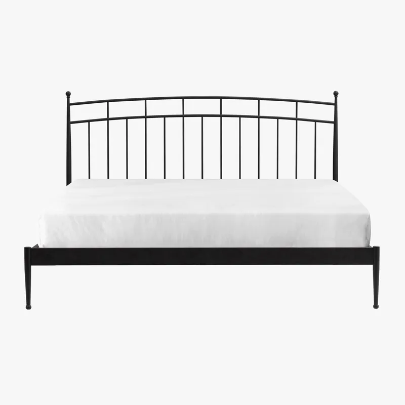 Metal Beds Traditional King Metal Bed