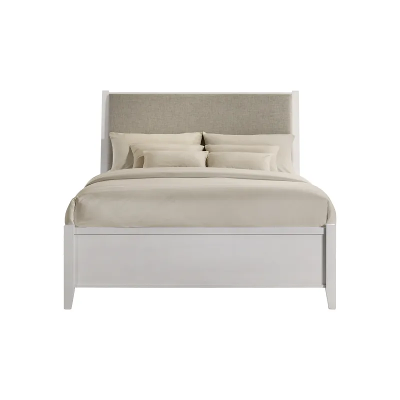 Andover Queen Uph Bed White