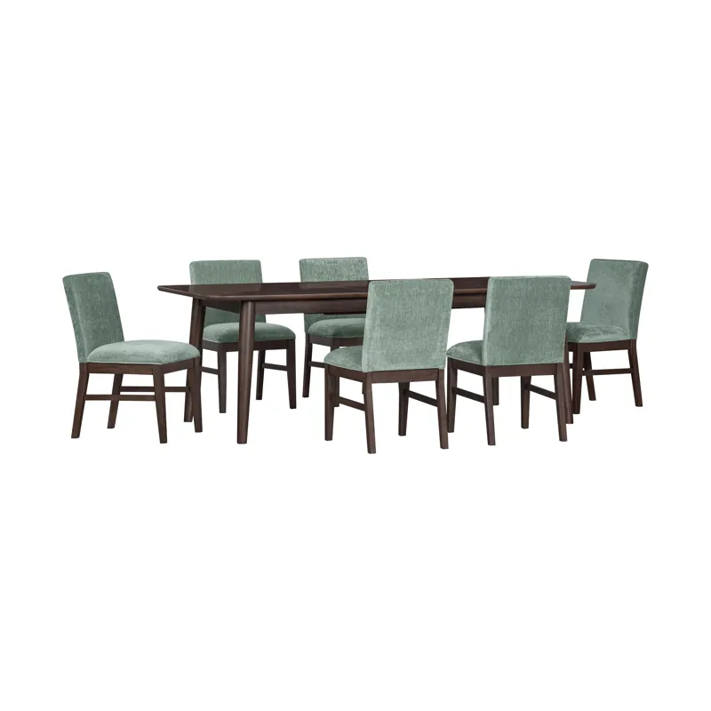 West End Spindle Leg Table Saddle Brown
