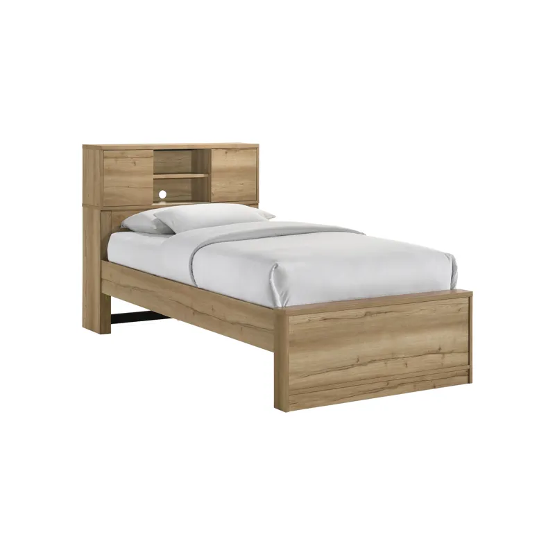 Vega Twin Bookcase Bed