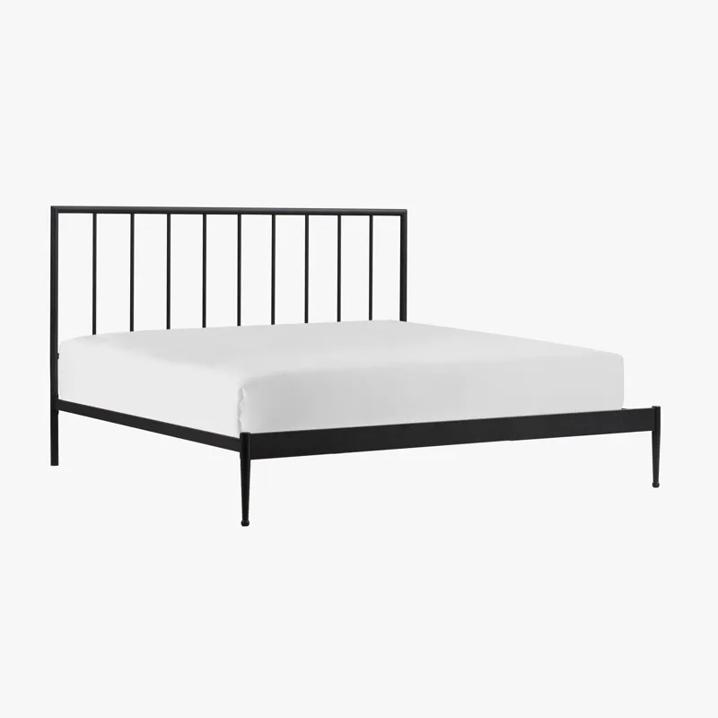 Metal Beds Modern King Metal Bed