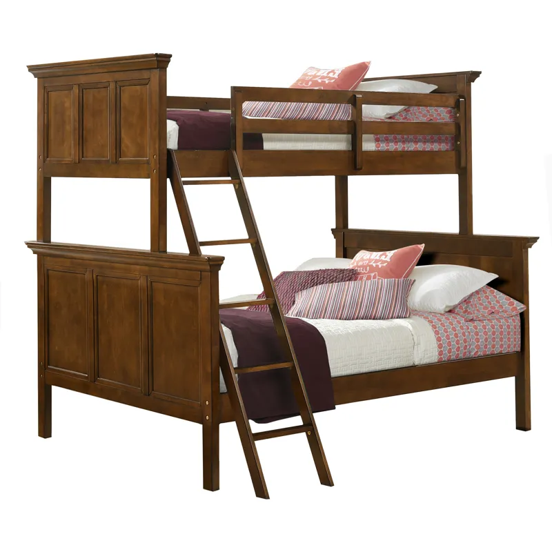 San Mateo Youth Twin over Full Bunk Bed Tuscan