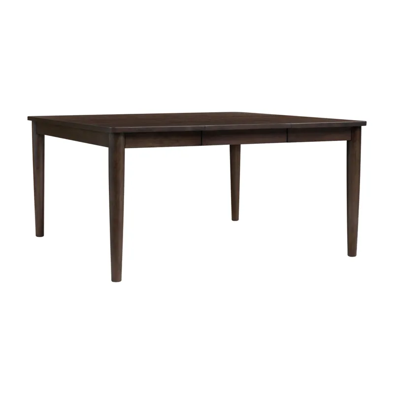 West End Spindle Leg Table Saddle Brown