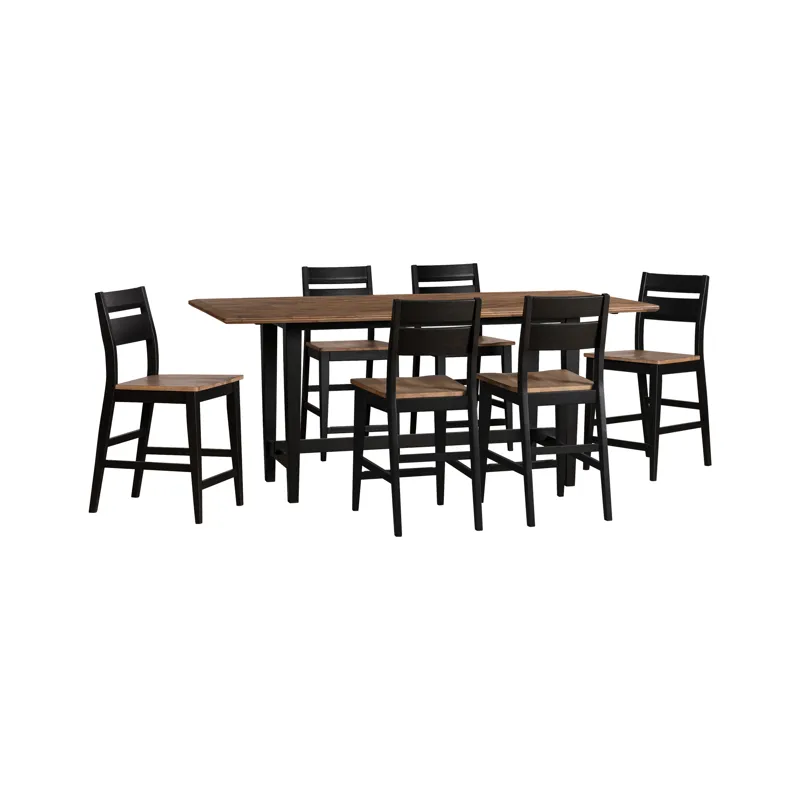 Austin Fixed Top Trestle Counter Table