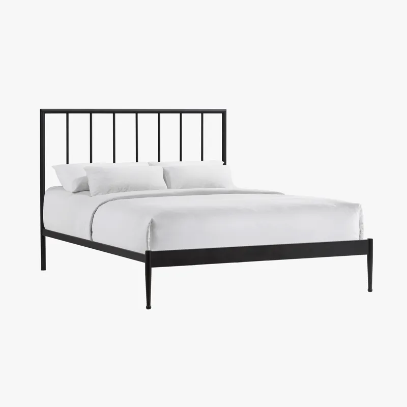 Metal Beds Modern Queen Metal Bed