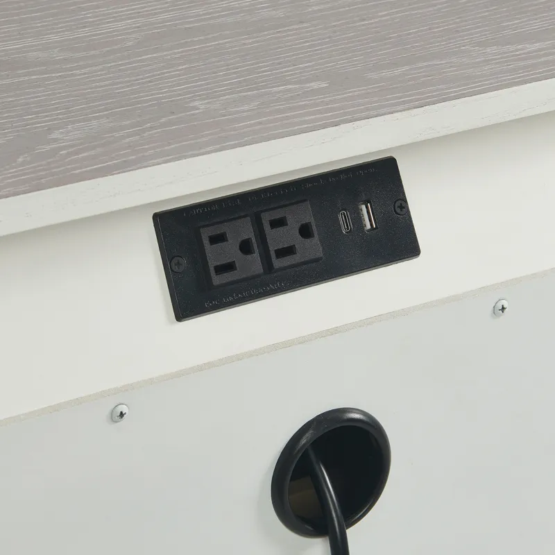 Bayside Nightstand White