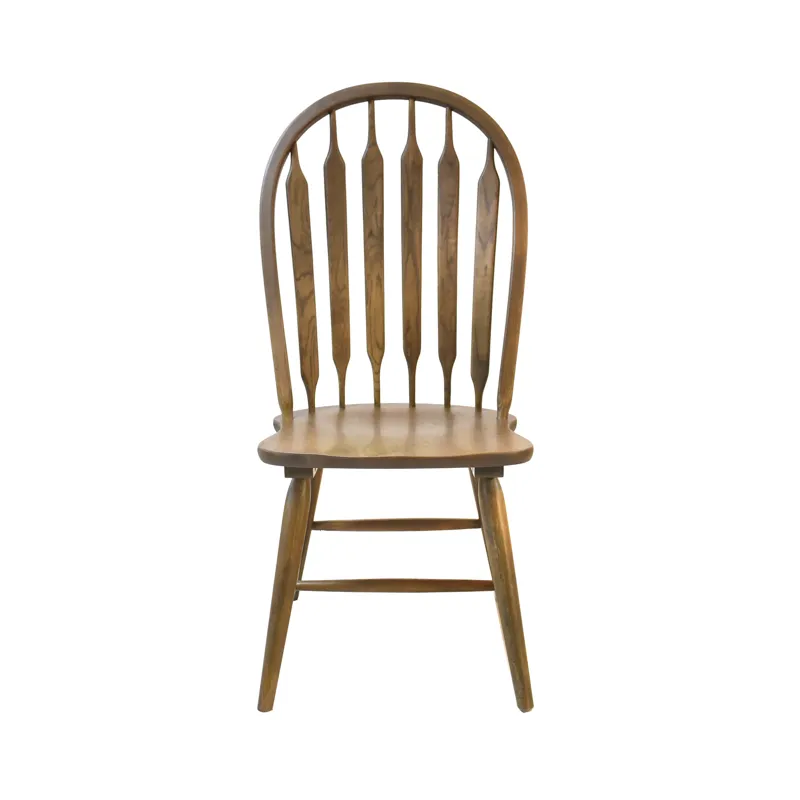 Colonial Oak Arrow Back Chair