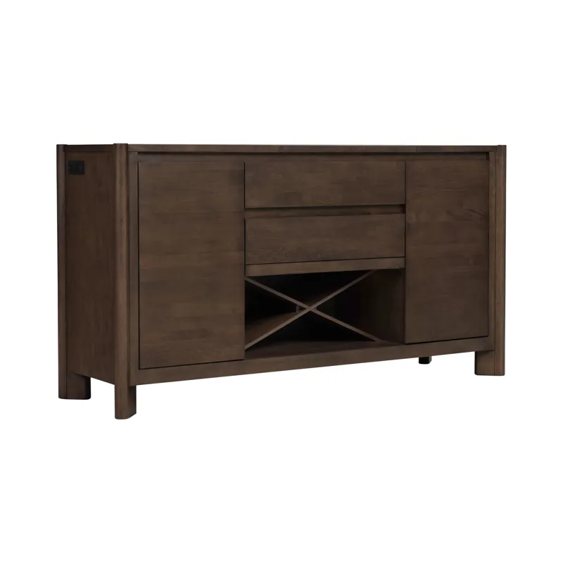 West End Sideboard Saddle Brown