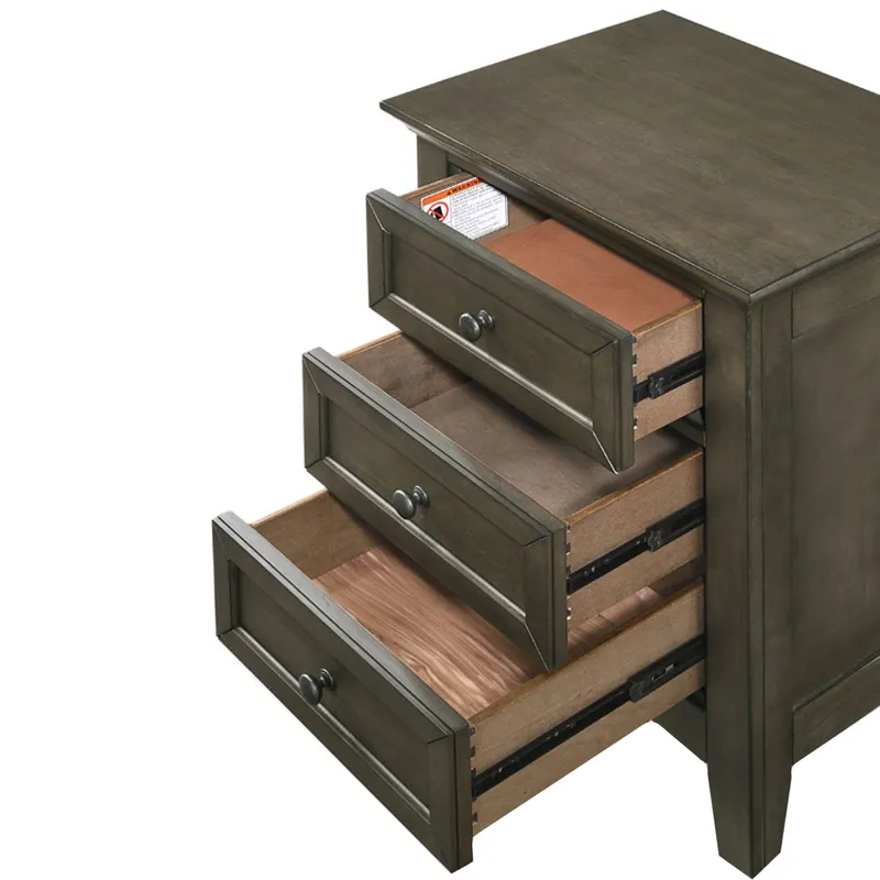 San Mateo Nightstand Gray
