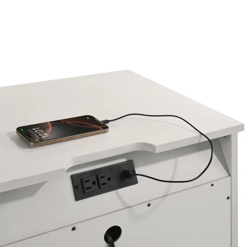 Andover Nightstand White