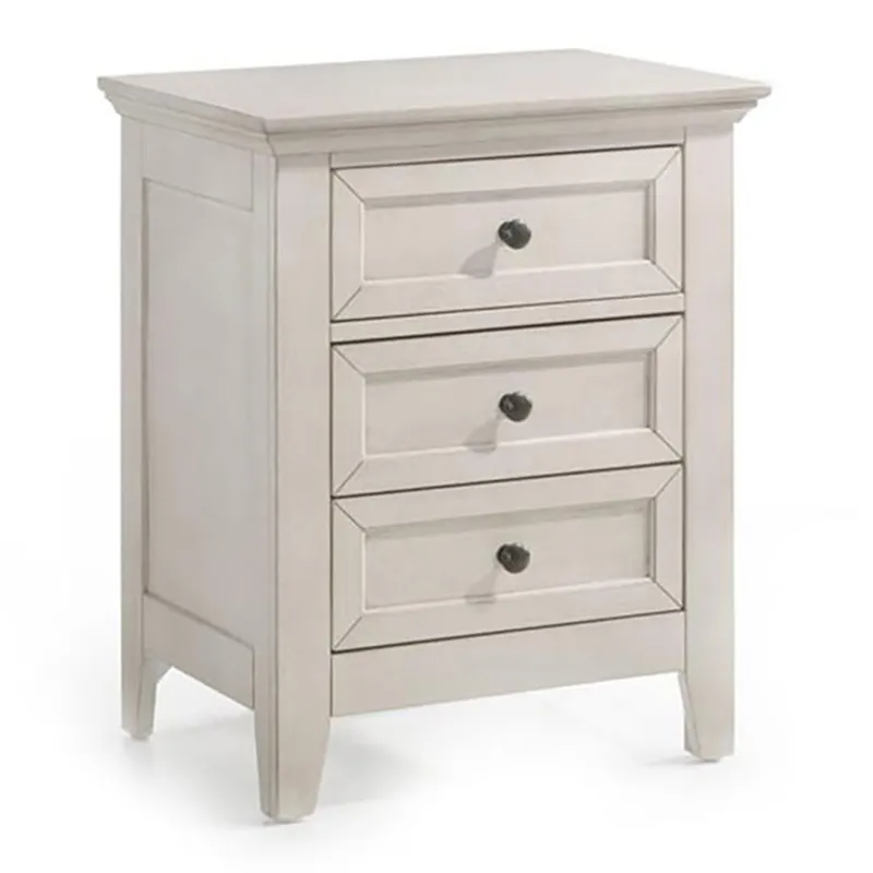 San Mateo Nightstand White