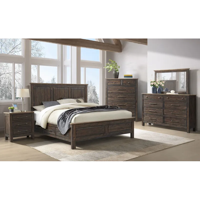 Transitions King Storage Bed